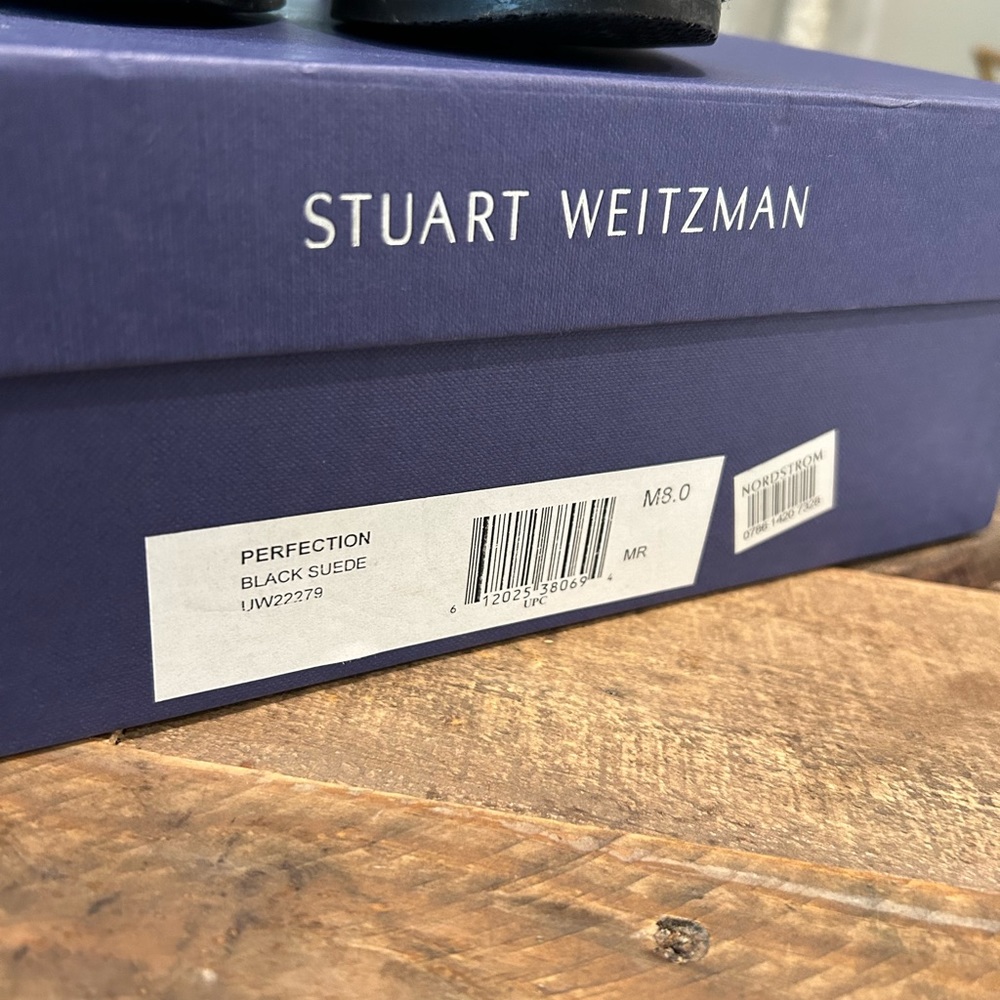 Stuart Weizmann Perfection Booties - Sz 8 - image 8